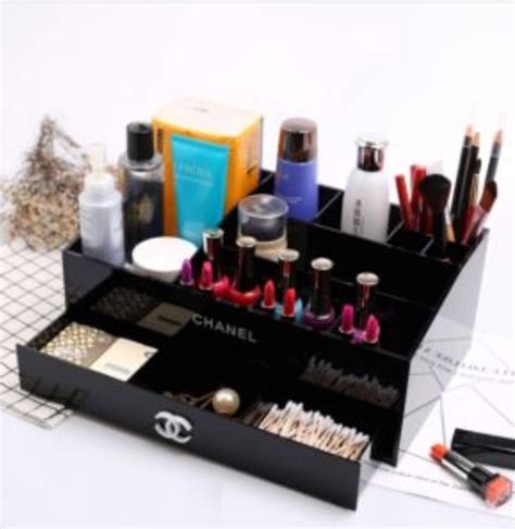 chanel makeup caddy|Chanel vanity case styles.